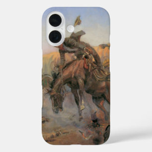 Vintage Cowboys, Camp Cook's Trouble von CM Russel iPhone 16 Hülle