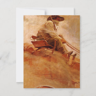 Vintage Cowboys, Der Erzwagen von NC Wyeth