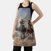 Vintage Cowboys, ein Holzschuh von Remington Schürze (InSitu)