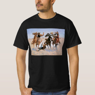 Vintage Cowboys, einem Kameraden helfen von Reming T-Shirt