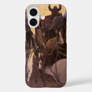Vintage Cowboys, Halt im Canyon von NC Wyeth iPhone 16 Hülle