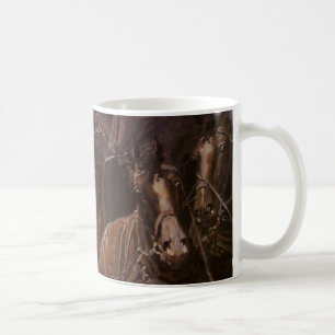 Vintage Cowboys, Halt im Canyon von NC Wyeth Kaffeetasse