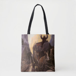 Vintage Cowboys, Halt im Canyon von NC Wyeth Tasche