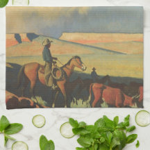 Vintage Cowboys, Open Range von Maynard Dixon