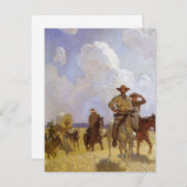 Vintage Cowboys, The Parkman Outfit von NC Wyeth (Vorne/Hinten)
