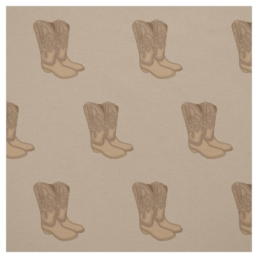 Vintage Cowboystiefel Stoff (Muster)