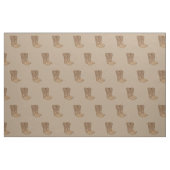 Vintage Cowboystiefel Stoff (Fat Quarter (45,7 x 55,9 cm))