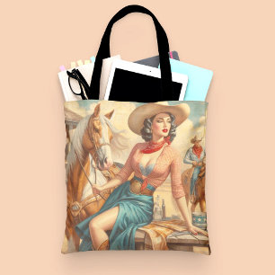 Vintage-Cowgirl Tasche