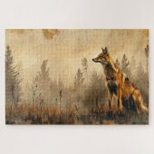 Vintage Coyote Herbstlandschaft 20x30 Puzzle (Horizontal)