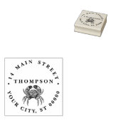 Vintage Crab #1 Zeichnend Name Rücksendeadresse Gummistempel (Stempel)