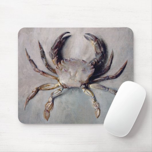 Vintage Crab-Malerei Mousepad (Mit Mouse)