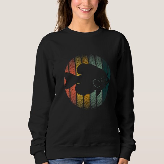 Vintage Crappie Sweatshirt (Vorderseite)