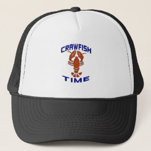Vintage Crawfish Time Clock Truckerkappe