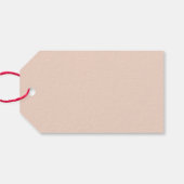 Vintage Crazy Patchwork Quilt Geschenktasten Geschenkanhänger (Rückseite Horizontal)