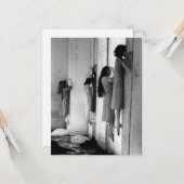 Vintage Creepie besessen Frauen Postkarte (Vorderseite/Rückseite Beispiel)