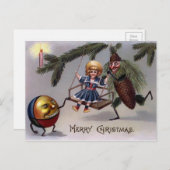 Vintage Creepie Viktorianisch Postkarte (Vorne/Hinten)