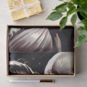 Vintage Creepy-Horror-Frau Seidenpapier (Geschenk)