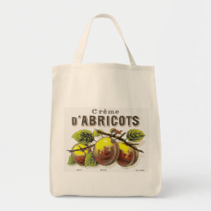 Vintage Creme d'Abricots Ad-Bag Tragetasche
