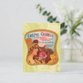 Vintage Creme Gloria Vanishing Hautcreme Postkarte (Stehend Vorderseite)