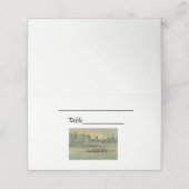 Vintage Crew Race Boat Race Platzkarte (Außenseite Aufgefaltet)