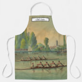 Vintage Crew Race Boat Race Schürze (Vorderseite)