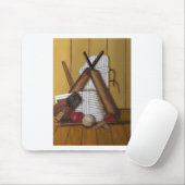 Vintage Cricket Mousepad (Mit Mouse)