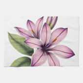 Vintage Crocus Geschirrtuch (Horizontal)