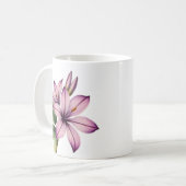 Vintage crocus kaffeetasse (Vorderseite Links)