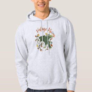 Vintage Crow Visions Herren Kapuzenpullover Sweats Hoodie