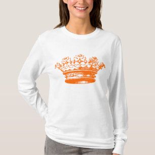Vintage Crown - Orange T-Shirt