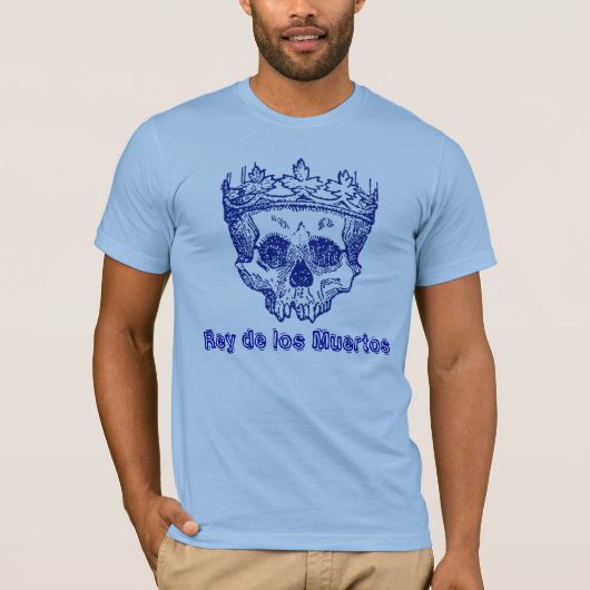 Vintage Crowned Skull T-Shirt (Vorderseite)