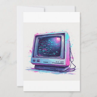 Vintage-CRT-Computer aus den späten 1990ern - 3 Einladung