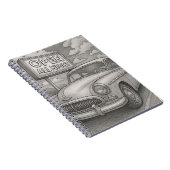 Vintage Cruiser Notizbuch Notizblock (Rechte Seite)