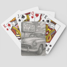 Vintage Cruiser Spielkarten