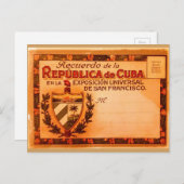 Vintage Cuba Postcard 1915 Postkarte (Vorne/Hinten)