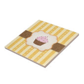 Vintage-Cupcake-Hintergrund Fliese (Seite)