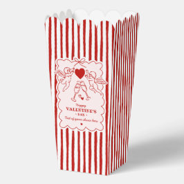 Vintage Cupid Doodles Valentine's Day Party Geschenkschachtel