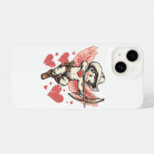 Vintage Cupid Phone Case iPhone Hülle (Rückseite (Horizontal))