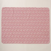 Vintage-Cupid-Tapete Sherpadecke (Vorderseite (Horizontal))