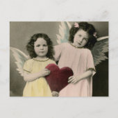 Vintage Cupids Postkarte (Vorderseite)