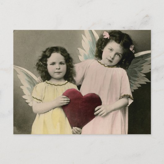 Vintage Cupids Postkarte (Vorderseite)