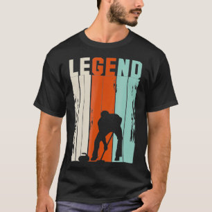 Vintage Curling T-Shirt Legende Tee Curler Team