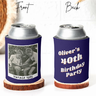 Vintage Custom 30. 40. 50. 60. Geburtstagsfeier Cr Dosenkühler