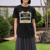 Vintage Custom Photo & Year Birthday Personalized T-Shirt