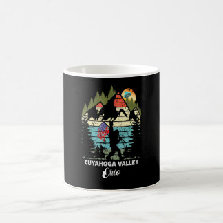Vintage Cuyahoga Valley Wanderweg Retro 80er Kaffeetasse