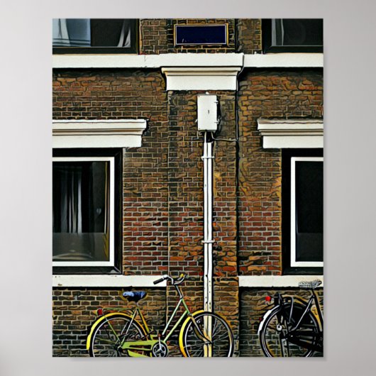 Vintage cycling gifts poster (Vorne)