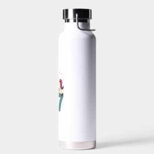 Vintage Dabbing Einhorn 67 Regenbogen Geburtstagsv Trinkflasche