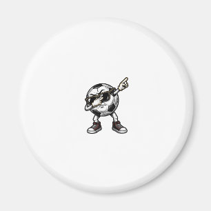 Vintage-Dabbing-Fußball-T-Shirt-Design (2)_1 Magnet