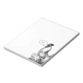 Vintage Dachdarstellung Notizblock (Rotiert)