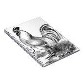 Vintage Dachdarstellung Notizblock (Rechte Seite)